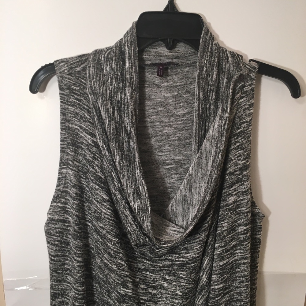Olivia Sky Open Front Vest